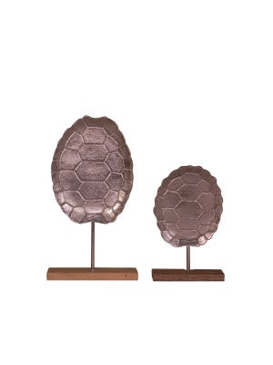 Tortoise Shell Sculpture Art Stand - Large